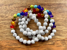 Howlite + Chakra Balancing Bracelet