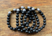 Power Trio Bracelet - Black Onyx, Tiger’s Eye, Howlite