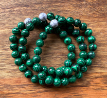 Malachite + Howlite Bracelet