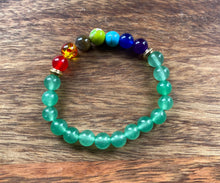 Green Aventurine + Chakra Balancing Bracelet