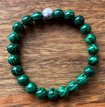 Malachite + Howlite Bracelet
